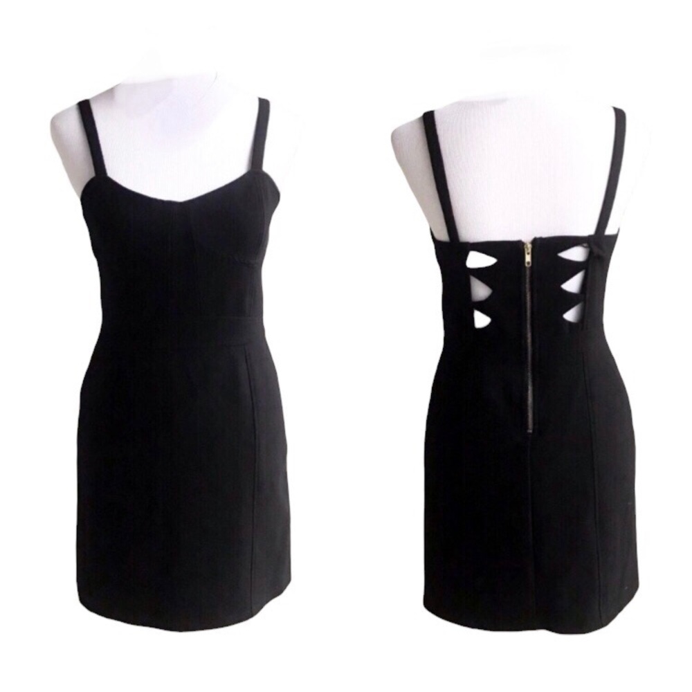 Sparkle & Fade Urban Outfitters Back Cutout Mini Dress Women's Size M